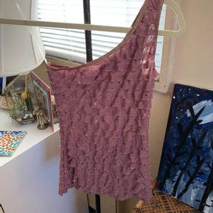 Charlotte Russe One shoulder Top